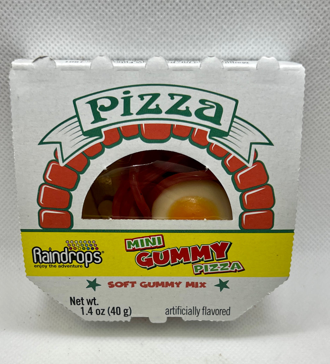 Mini gummy Pizza by Raindrops