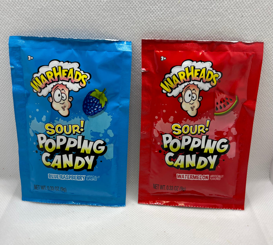 Sour Popping Candy by Warheads