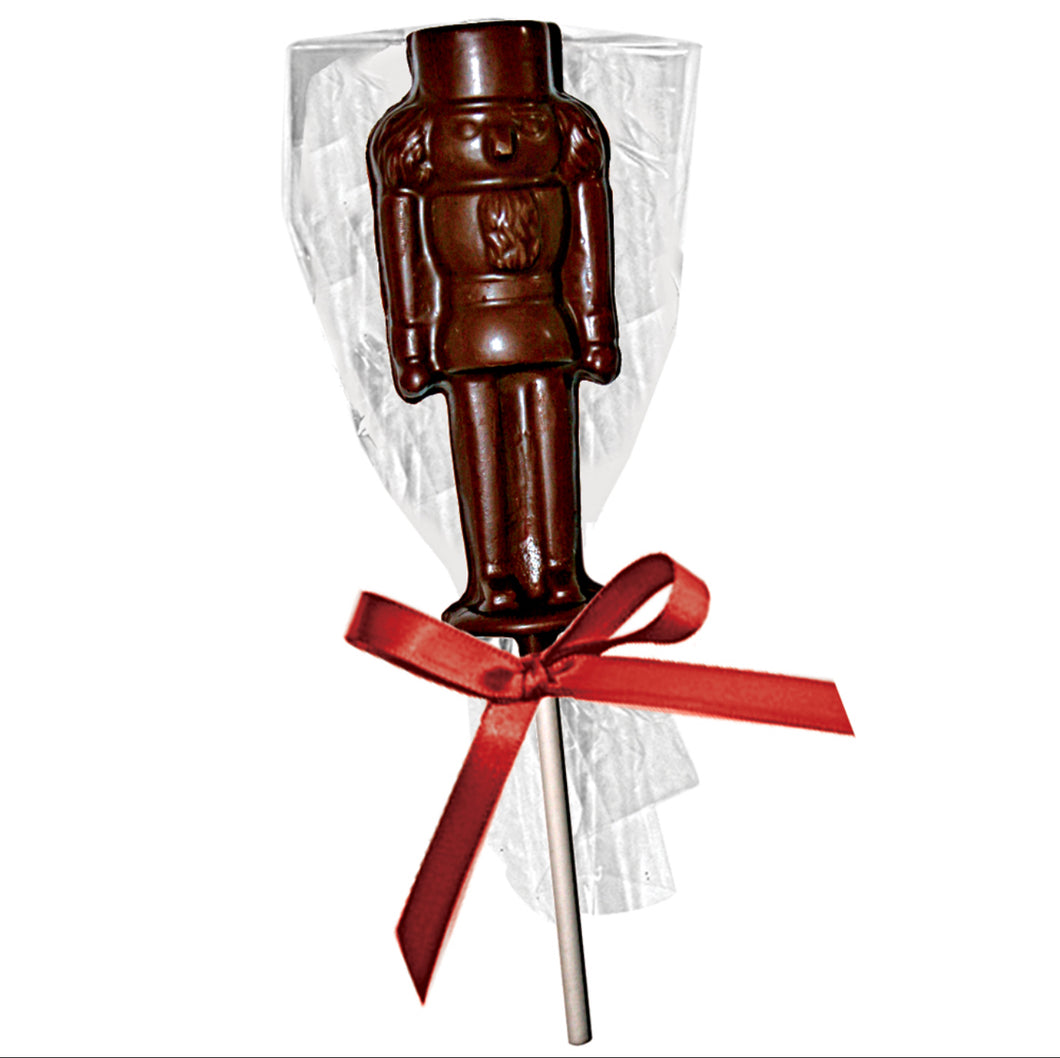 Chocolate nutcracker pop