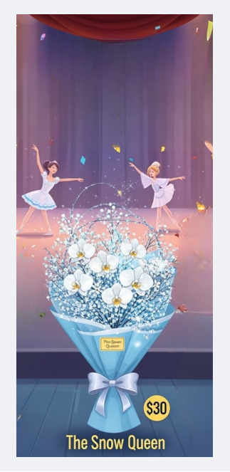 The Snow Queen Bouquet